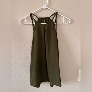 Papermoon Olive Green Tank Top